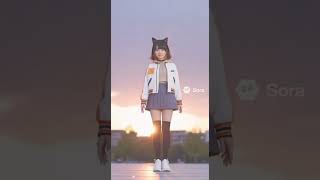 「ウルトラにゃんエース」#sora2