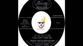 Lesley Gore - "Je Ne Sais Plus [You Don't Own Me]" STEREO mix by StereoJack