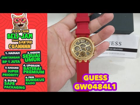 JAM GUESS ORIGINAL - GUESS GW0484L1 GW 0484 L1 GUESS GW0484 JAM TANGAN WANITA JAM WANITA LA RS S003