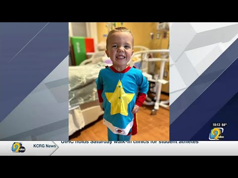 ‘Feel like part of a team’: Nonprofit provides children with alternative hospital gowns for Hawke...