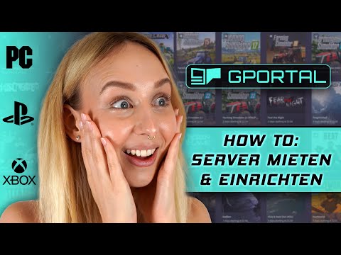 How to: Eigenen Gameserver mieten 👌🏻 z.B. LS22, Minecraft & Ark | PC, PlayStation & xBox | GPORTAL