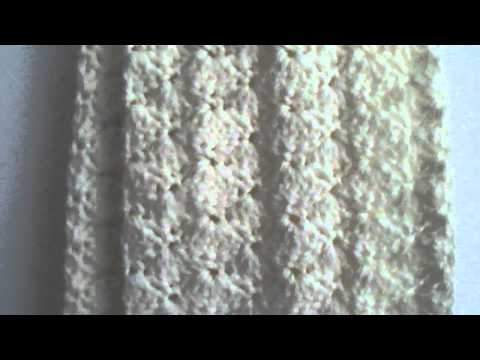 Crochet Shell Stitch Scarf