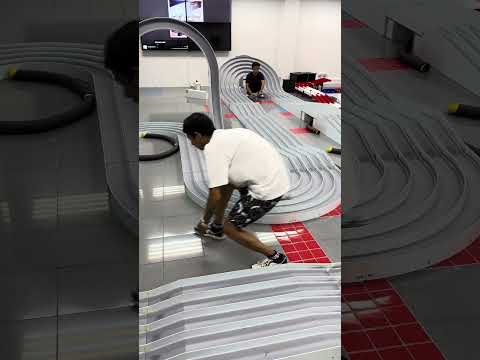 Open class super speed track layout 5 lanes Tamiya mini4wd