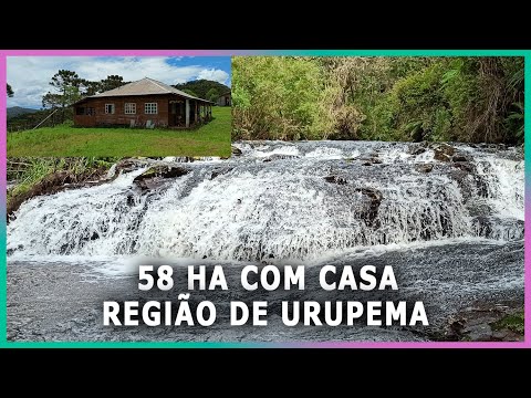 58 ha com Casa e Linda Cachoeira em Urupema IDEAL para POUSADA ou Hotel FAZENDA - R$ 3.8 milhões