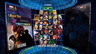 Marvel vs. Capcom 3: Fate of Two Worlds All Character ShowCase Ps3