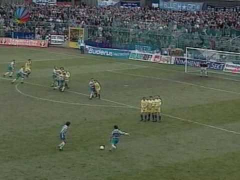 18.03.1995: Harter Abstiegskampf, 1. Bundesliga, KSC - 1860