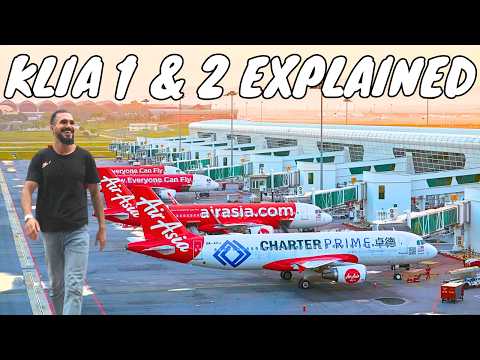 KLIA 1 & 2 | Kuala Lumpur International Airport | All You Need To Know About Airport Transport 🇲🇾