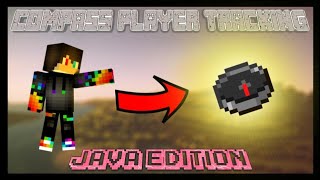How to make a COMPASS point to a player in Minecraft Java Edition (NO PLUGINS)