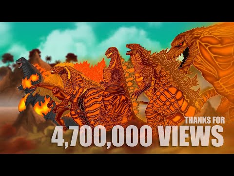 If Burning Godzilla, there are many and Video Compilation | PANDY Animation 69
