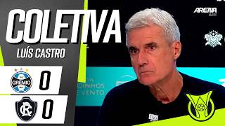 COLETIVA LUÍS CASTRO | AO VIVO | Grêmio x Remo - Brasileirão 2026