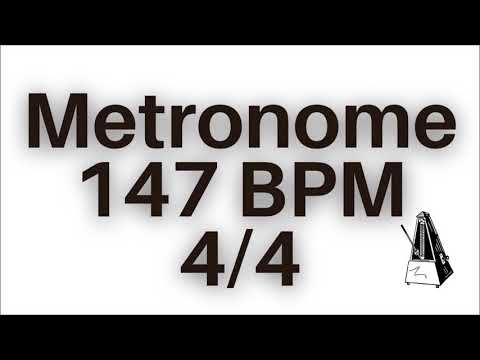 METRONOME - 147 bpm 4/4