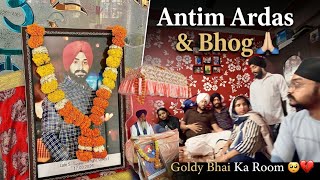 Download lagu Antim Ardaas Me Pohoch  Gaye 🥺 Goldy Bhai Ki💔 mp3