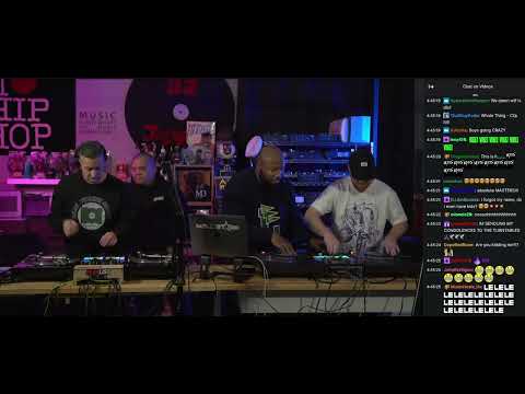 DJ Jazzy Jeff Birthday stream finale  Melo D, Skratch Bastid, Shortkut, Mell Starr