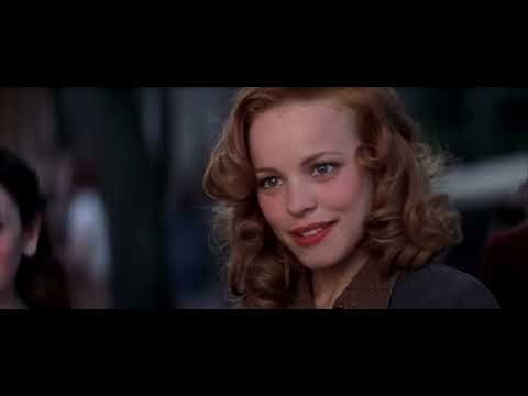 The Notebook movie trailer still with Noah and Allie embracing in the rain – soundtrack teaser image