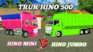 Download lagu TRUK HINO 500 OLENG HINO JUMBO VS HINO MINI || TRUK HINO OLENG VERSI BUSSID mp3