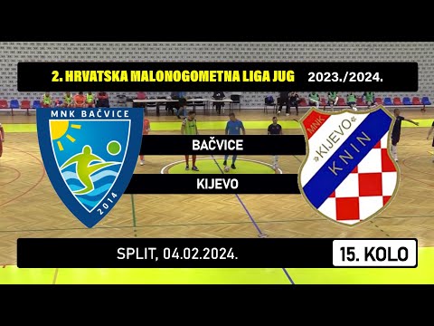 2. HMNL Jug: BAČVICE - KIJEVO  3:5, 04.02.2024.