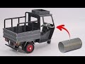 How To Make A Goods Carrier Vehicle Using PVC Pipe