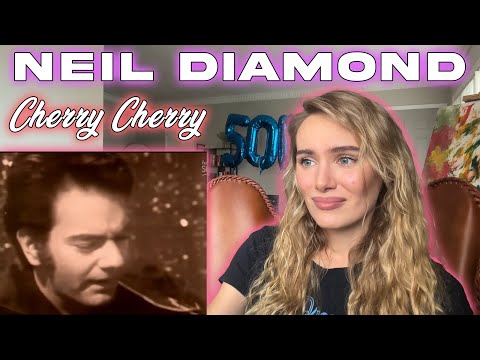 Neil Diamond-Cherry Cherry!!!  Russian Girl First Time Hearing!!!!