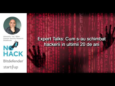 , title : '#NOHACK Expert Talks. Cum s-au schimbat hackerii în 20 de ani de Bitdefender'