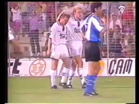 Emilio Butragueño (Real Madrid) - 07/08/1993 - Hércules 2x6 Real Madrid - 1 gol