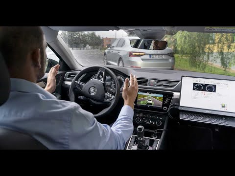 Skoda Super iV - Follow the Vehicle