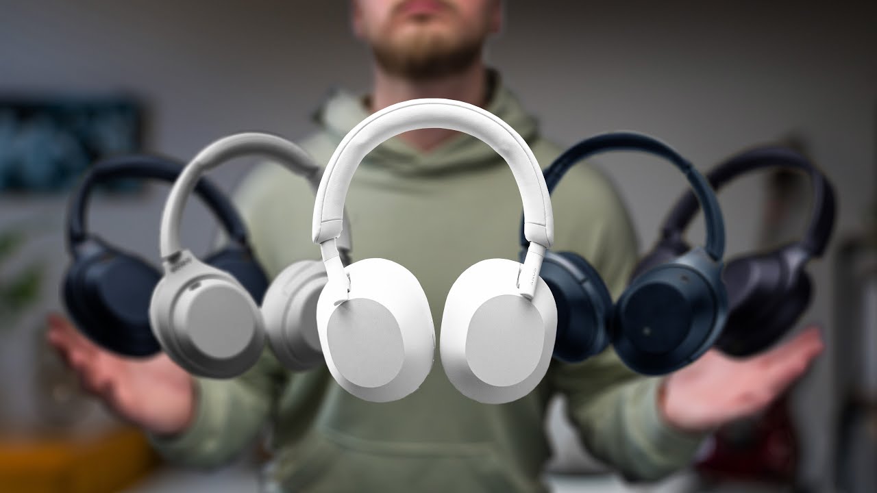 Наушники Sony WH-1000XM5, серебристый