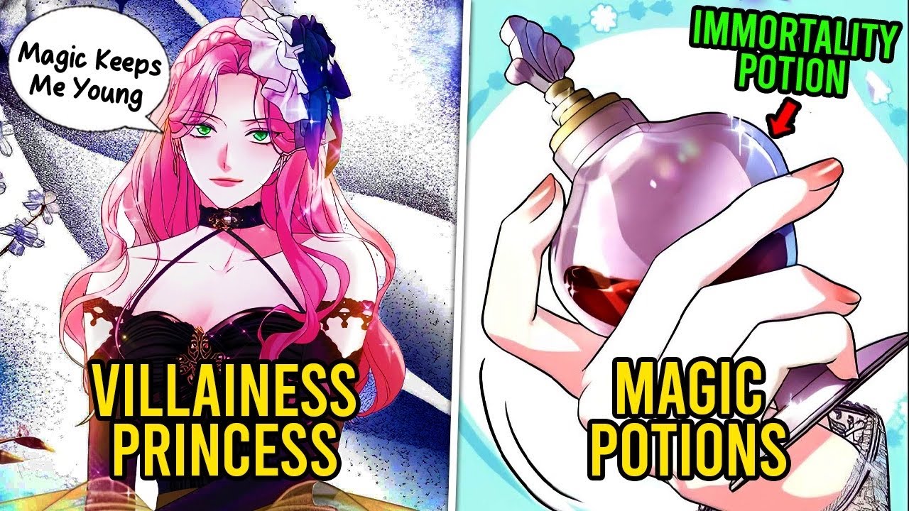 She Reincarnates As Villainess Princess Who Makes Magic Potions