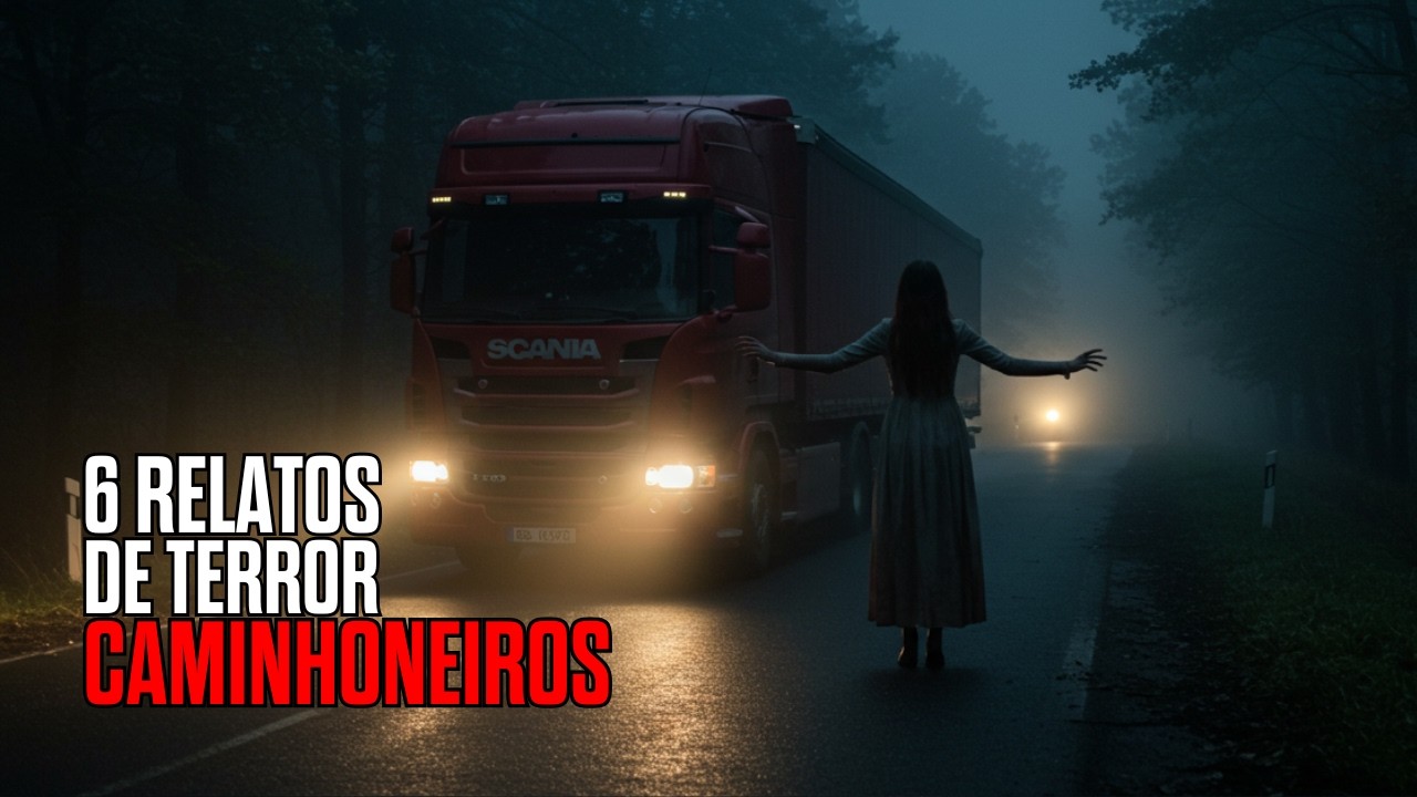 6 RELATOS PERTURBADORES DE CAMINHONEIROS | HISTÓRIAS REAIS DE TERROR