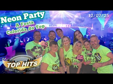 FESTA NEON TOP HITS 12/07/25 💥 Vem aí! Dia  9 AGOSTO FESTA FANTASIA DO TOP HITS💥
