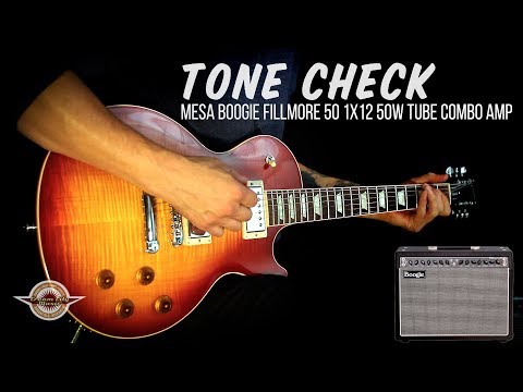 TONE CHECK: Mesa Boogie Fillmore 50 1x12 50W Tube Combo Amp - NO TALKING