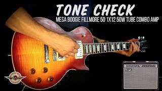 Video thumbnail for TONE CHECK: Mesa Boogie Fillmore 50 1x12 50W Tube Combo Amp - NO TALKING by Cream City Music