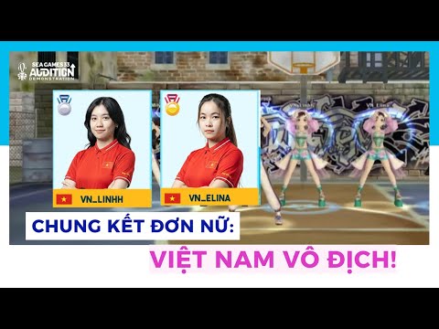 Chung kết đơn nữ Audition: Các cô gái Việt Nam tự tin 'cân cả' Đông Nam Á - Vàng và Bạc trong tay