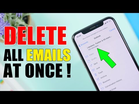 Delete ALL iPhone EMAILS At Once * HIDDEN TRICK *