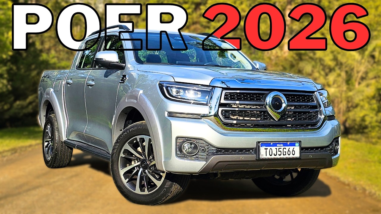 GWM POER EXCLUSIVE 2026: Avaliação Completa (Motor, Consumo e Suspensão)!