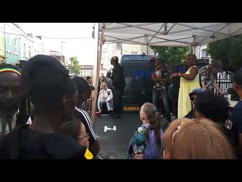Jah Tubbys giving tributes to Jah Shaka Bristol Carnival 1.7.23