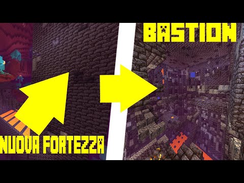 NUOVA FORTEZZA BASTION nel Nether in Minecraft 1.16 ITA
