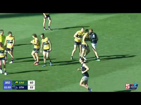 Eagles' James Rowe kicks 5 goals - Statewide Super League Preliminary Final