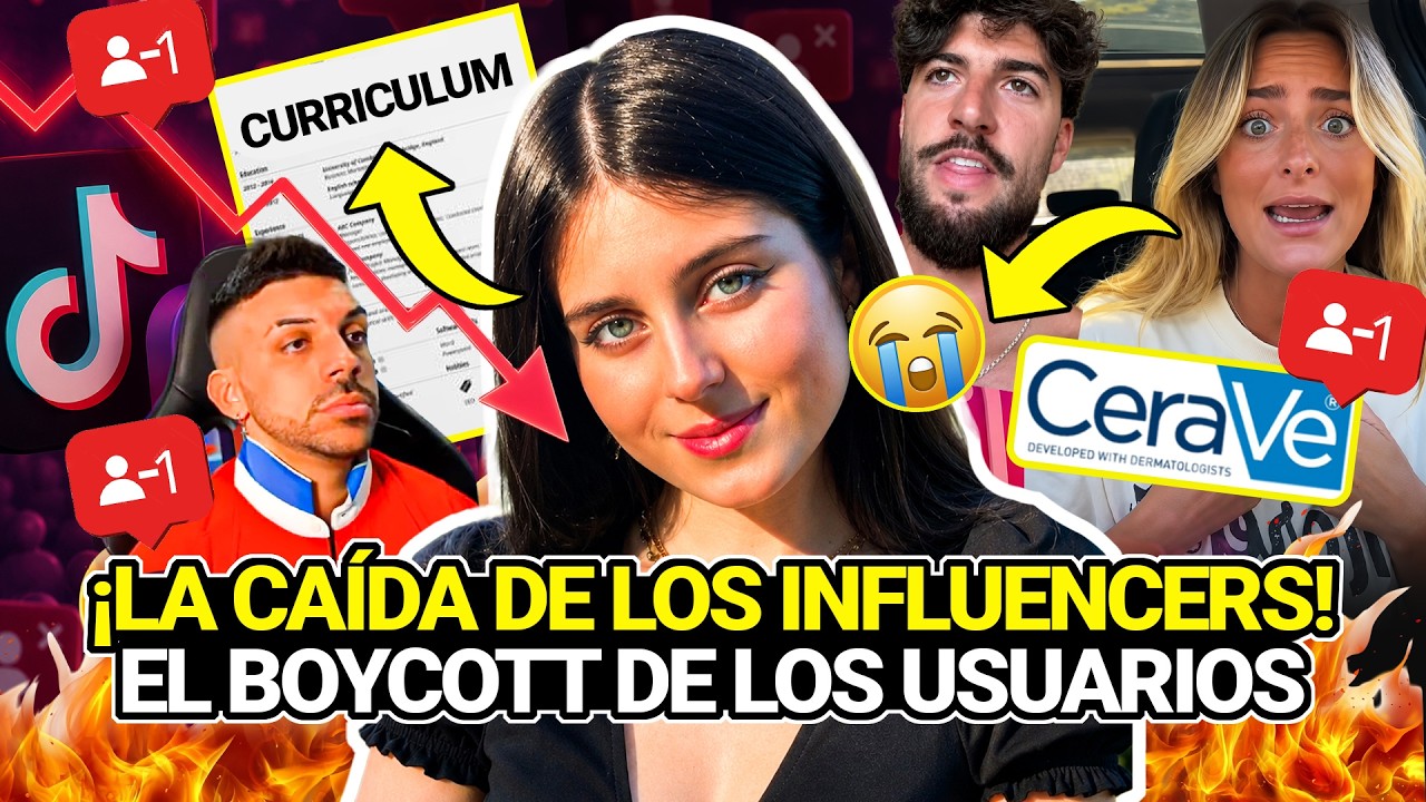 LA CAÍDA de LOS INFLUENCERS! Noticia VIRAL! BOYCOTT MASIVO! USUARIOS FURIOSOS!