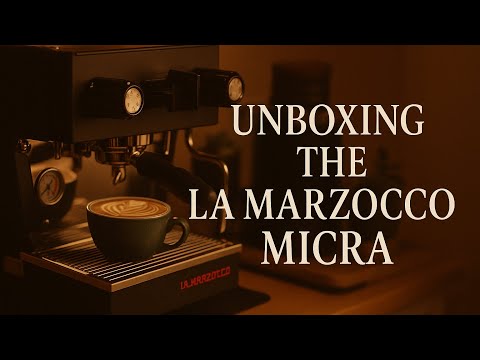 Unboxing the Linea Micra + First Latte Art