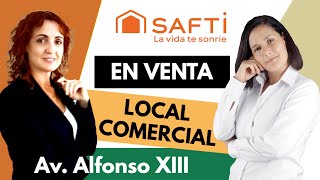 ¡Gran oportunidad en Elda! Local comercial en esquina de Avenida Alfonso XIII