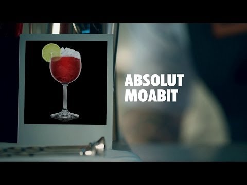 ABSOLUT MOABIT DRINK RECIPE - HOW TO MIX