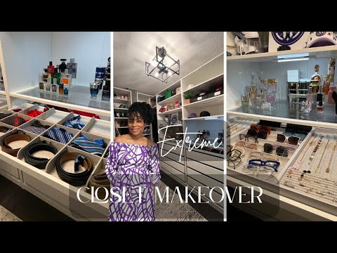 EXTREME DIY CLOSET MAKEOVER|| IKEA PAX CLOSET IDEAS|| BUDGET FRIENDLY