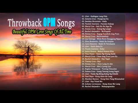 Throwback OPM Hits - Best Classic Male Love Songs Medley - Beautiful OPM Love Song Of All Time