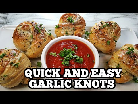 HOW TO MAKE GARLIC KNOTS EASY RECIPE