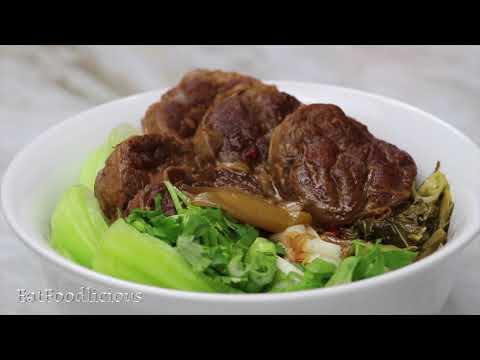 Taiwanese Beef Noodle Soup