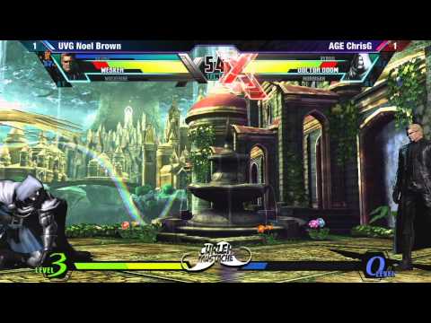 UMVC3 Grand Final UVG Noel Brown vs AGE ChrisG - Curleh Mustache 5