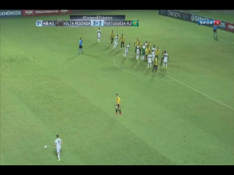 Carioca 2017 Série A - Volta Redonda 3 x 3 Portuguesa - 2ª Fase - 2ª Rodada