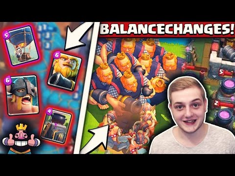 NEUE BALANCE-ÄNDERUNGEN! | EINIGE GENAU RICHTIG, ANDERE ABSOLUT UNERWARTET! | Clash Royale Deutsch