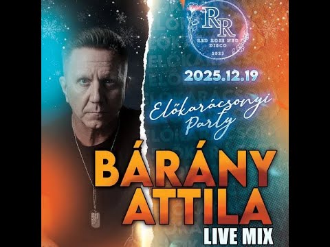 Barany Attila   Live Mix @ Red Rose Neo Disco   Acs   2025 12 19