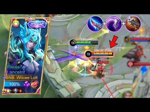 TOP GLOBAL LANCELOT FULL PENETRATION BUILD 🔥 1 HIT DELETE BUILD! (ENEMIES SHOCKED 😱)